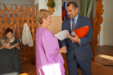 Поздравление ветеранов медслужбы