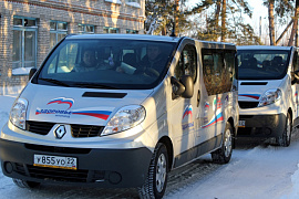 Работа автопоезда "Здоровье"