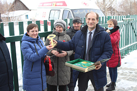 Открытие нового ФАПа в Хабарском районе